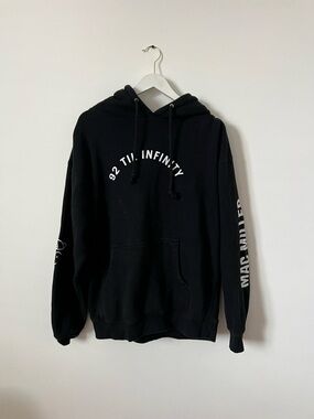 Mac Miller 92 Till Infinity Black Graphic Hoodie